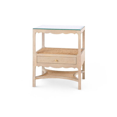 Glass End Table