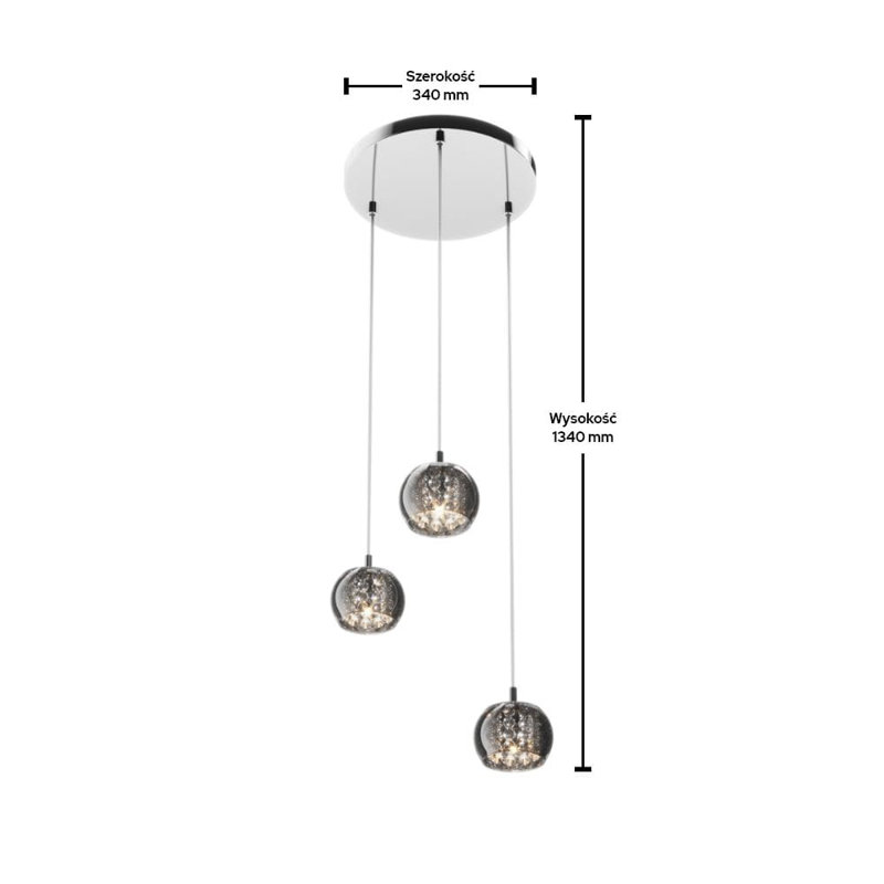 Grandview 3 - Light Cluster Pendant
