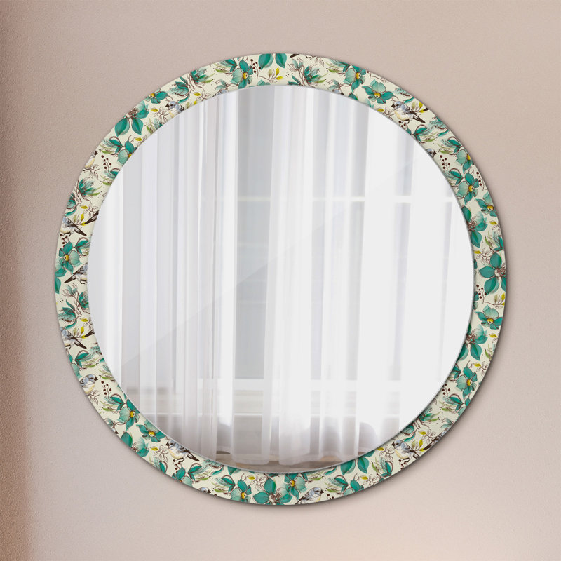 Huldar Glass Flat Wall Mirror
