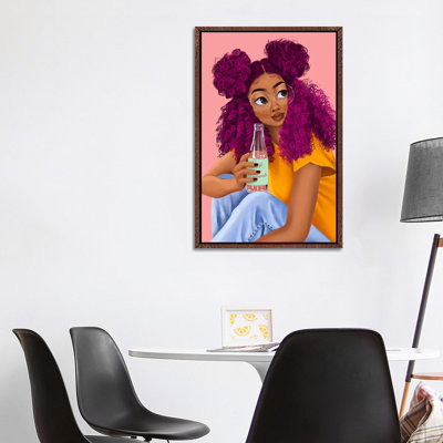 Drink by Princess Karibo - Print on Canvas