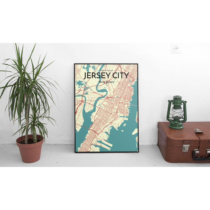 Jersey - No Frame Print, 43.2 cm H x 27.9 cm W x 0.1cm D