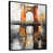 Black Floater Framed