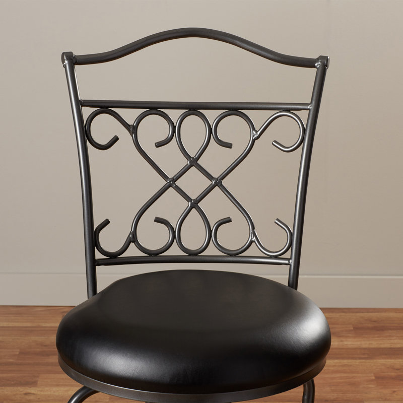 Tabouret de bar pivotant 24 po Barfuss, Tabouret de comptoir (assise de 24 po de hauteur)