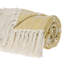 Jeté rayé en coton tissé-111140181