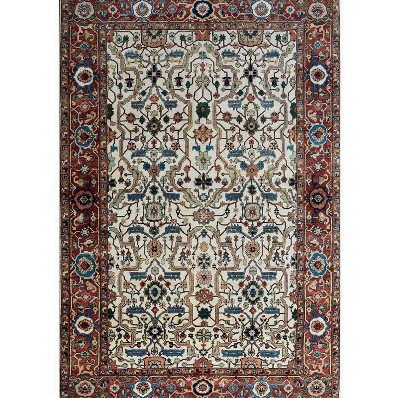 Wool Area Rug, Rectangle 10' x 14'