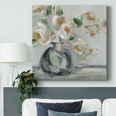 Rhapsodie florale sur toile