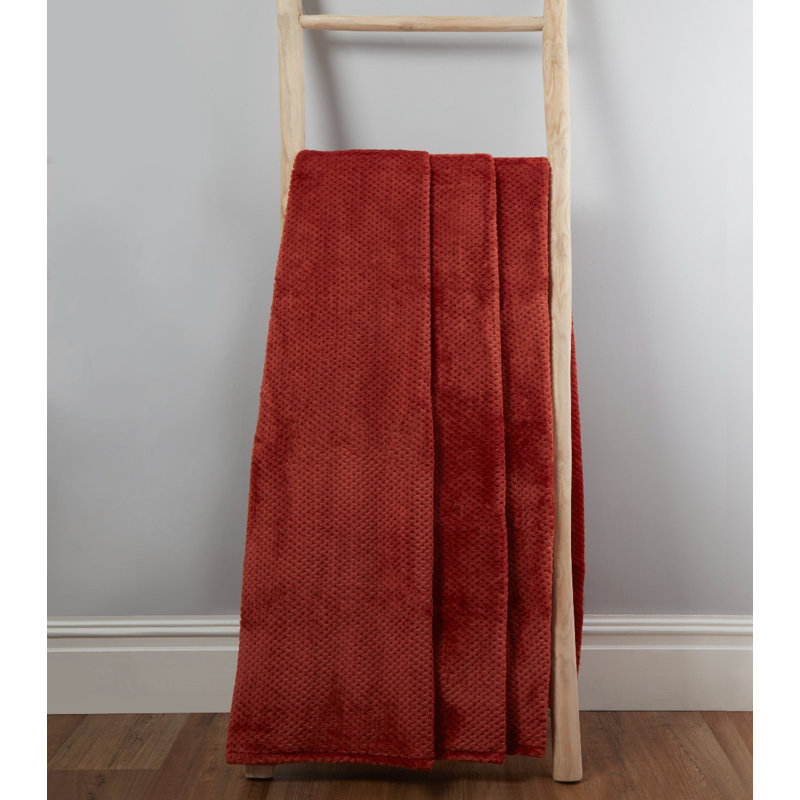 Nicolle Waffle Throw Blanket