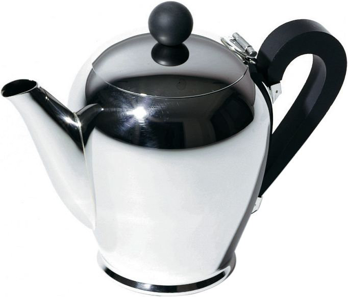 Bombé Coffee Pot, Stainless Steel