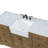 Pardue 60'' Single Bathroom Vanity with Carrara Marble Top-945569454