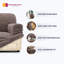 Housse pour canapé modulaire extensible - Douce au toucher et facile à nettoyer - Collection Velvet (méridienne gauche)-2122821294