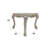 Dresden Bone White Finish End Table
