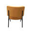 Fauteuil demi-tonneau en velours 28,3 po