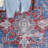 Sonia Oriental Blue/Red Area Rug-1504193186