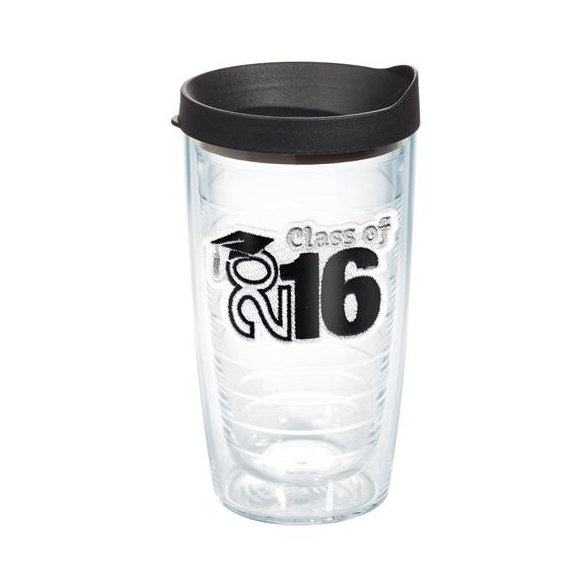 Culbuteur de voyage Celebrate Life, Verre à gin, Oui, Classe de 2016