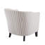Fauteuil demi-tonneau avec coussin moelleux