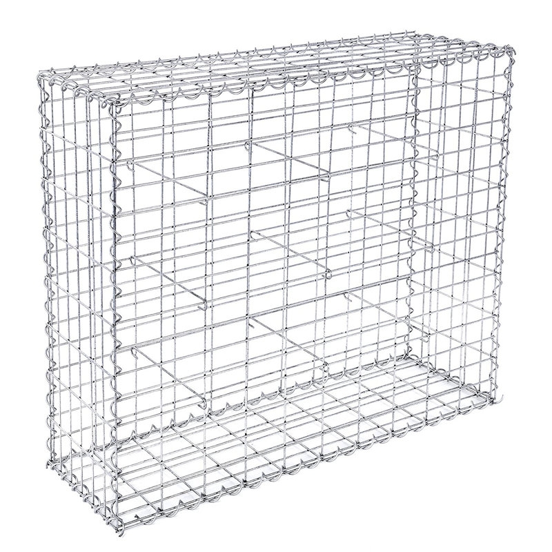 Gisla 81.28cm H x 99.06cm W Grey Metal Wire/Mesh Fence