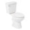 Waycross 1.28 GPF Two Piece Elongated Chair Height Rear Outlet Toilet - Seat Included