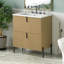 Meuble-lavabo 30 po avec lavabo en céramique-833823839