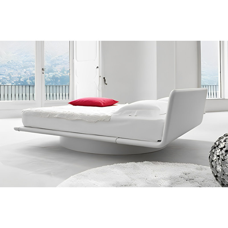 Lit plateforme tapissier Charil, Grand
