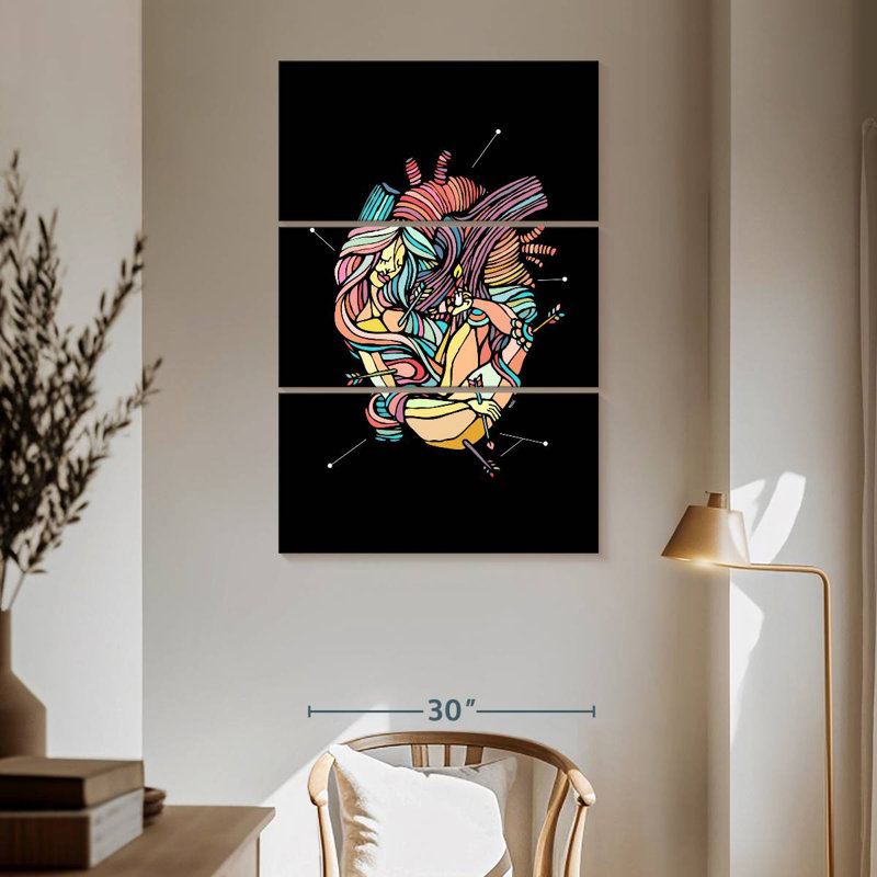 Hardie Vibrant Heart, 65" H x 42" W