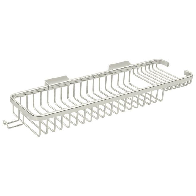 Shower Basket, Polished Nickel