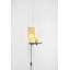 Lakey Marble Plug-in Armed Sconce
