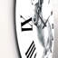 Portrait monochrome de lapin - horloge murale de ferme-60280822