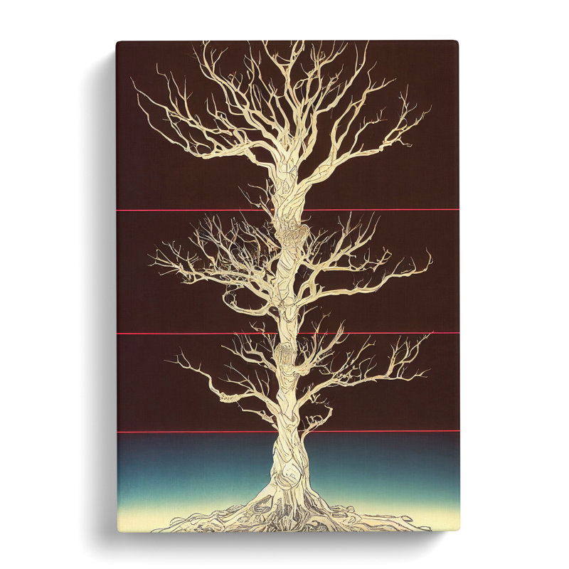 Amazing Tree - Wall Art, Wrapped Canvas, 50cm H x 35cm W, No Matte