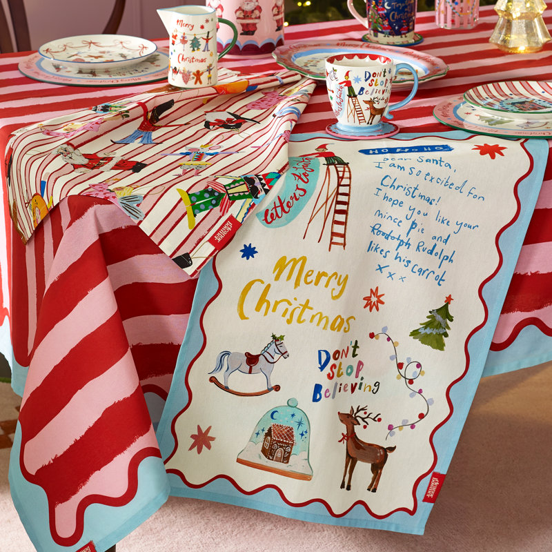 Dear Santa Tea Towel Kitchen Towel