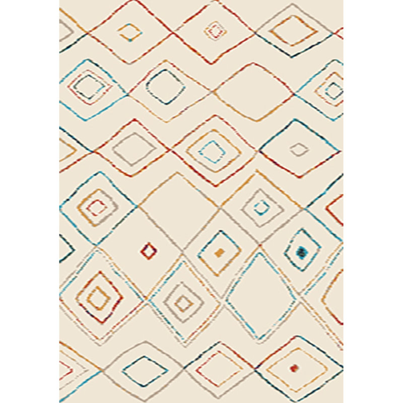 Geometric Area Rug, Rectangle 200 x 290 cm