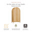 Bondi Cane Armoire, Assembled