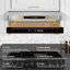 30" 900 CFM Ducted (Vented) Under-Cabinet Range Hood, 430 Stainless Steel Panel, Voice/Touch/Gesture/Remote Control, 4 Speed Ultra-Quiet, Clock, Delayed Shutdown, Timer, Dishwasher-Safe Stainless Steel Baffle Filters, LED Lights, Rounded Corners, Silver