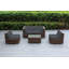 Ensemble de conversation en osier pour 4 personnes avec coussins Billyjo Wicker-29178780-95356263