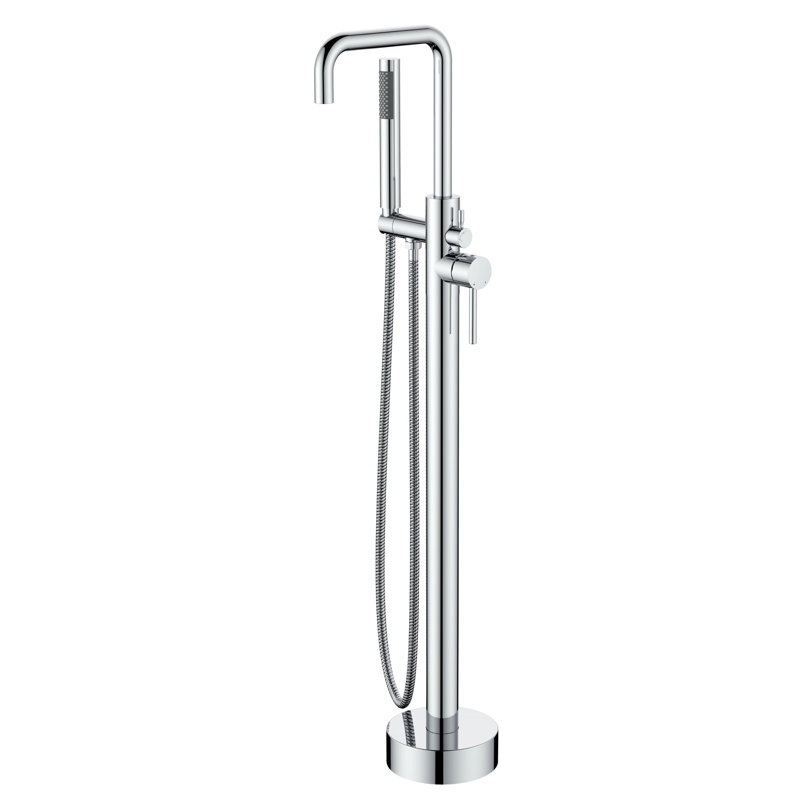 Floor Waterfall Faucet with Diverter