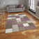Brooklyn area rug Machine Woven Rectangle Beige/Purple