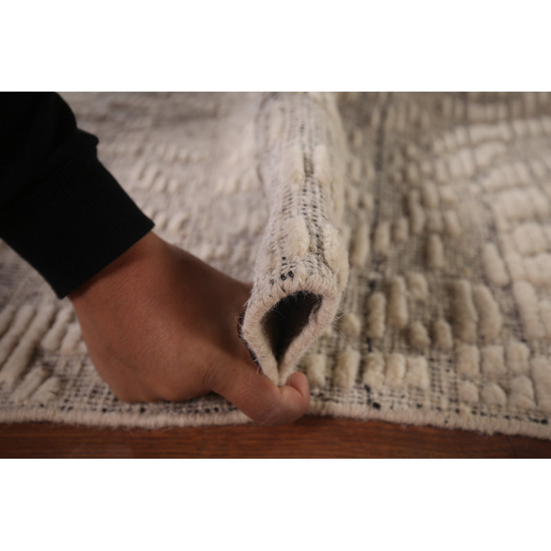 Tapis marocain en laine 6 x 9
