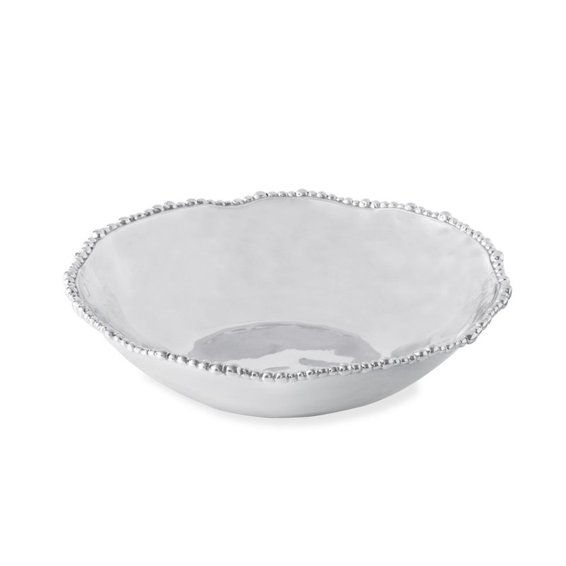 Organic Pearl Serving Bowl