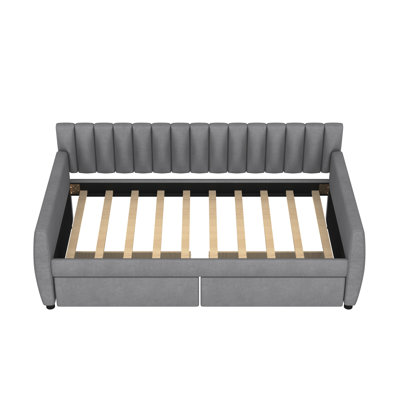Jeanel Upholstered Velvet Daybed