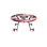 Mobile Shape Table - Oval