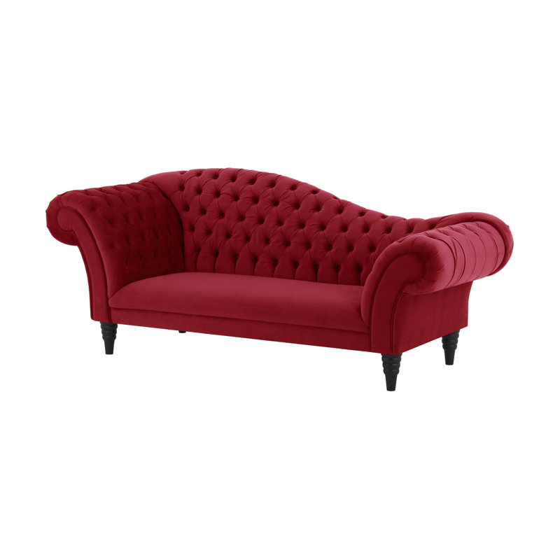 Ayres Sofa, Dark Red