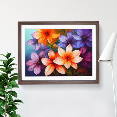 Lovable Flowers - Single Picture Frame Print