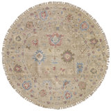 Abinesh Wool Floral Area Rug