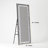 Crystal Crush Diamond LED Full-Length Mirror Wall Mounted Hanging Diamond Mirror Leaning for Living Room Bedroom-1524714342