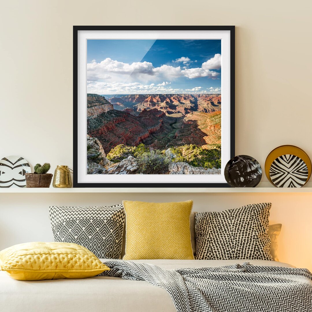 Gerahmtes Poster Natur des Canyons