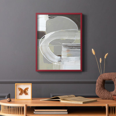 «Arching Neutrals II», reproduction encadrée - bois massif