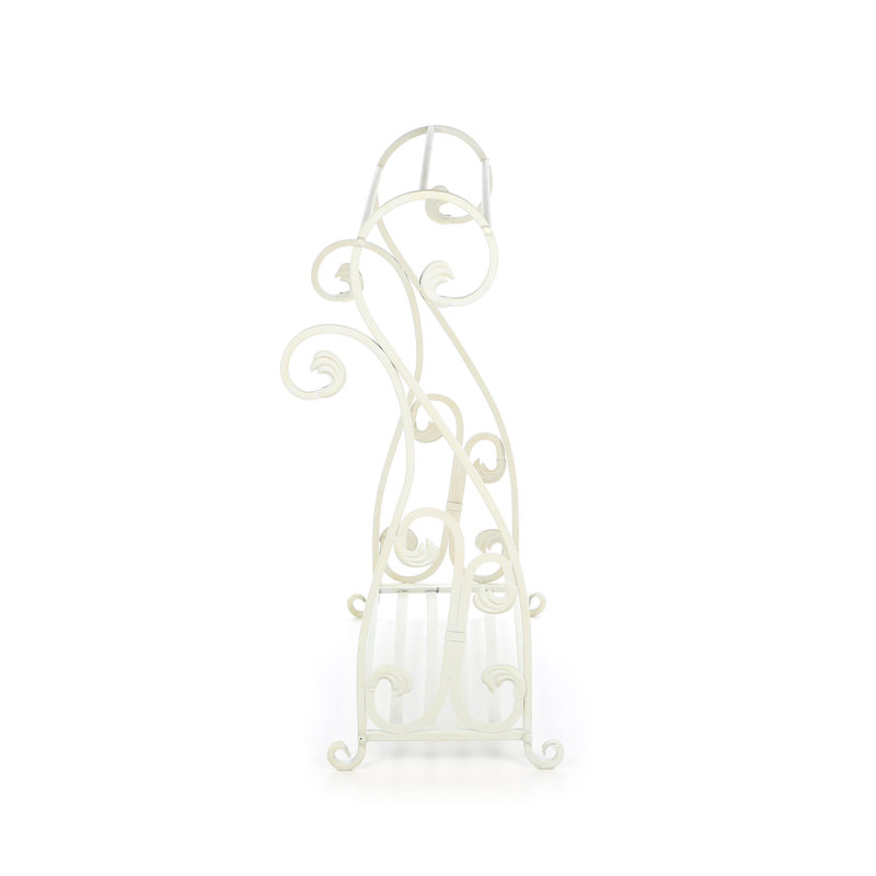 Support à courtepointes Iron Accents, Blanc délavé