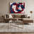 Neo Expressionism 14 Red Canvas Wall Art