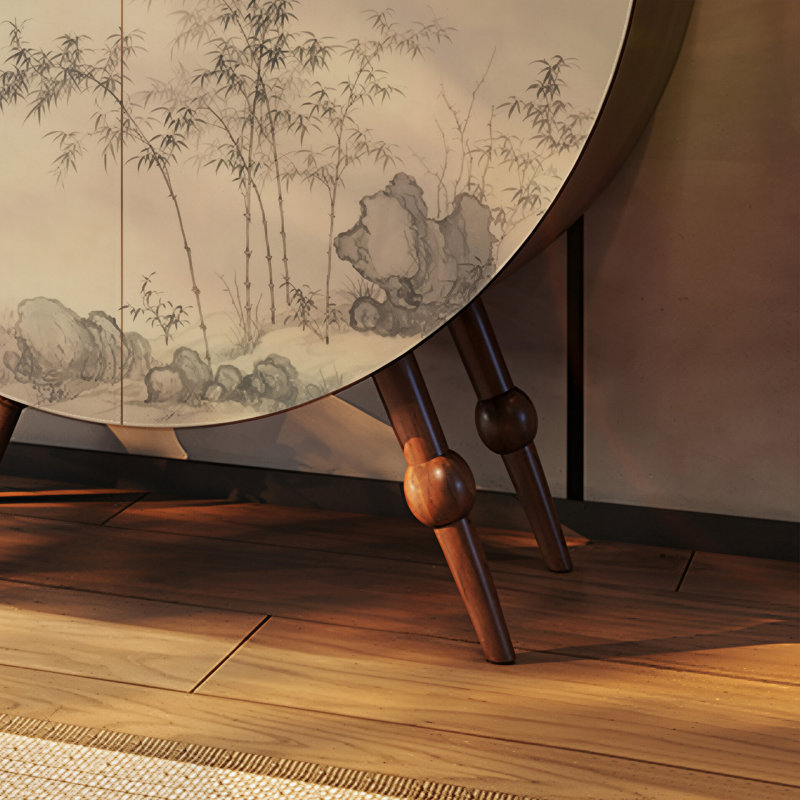 Armoire de rangement rétro