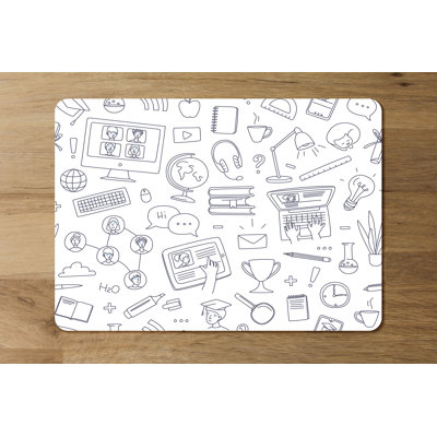 Domenic Cork, Polyester Rectangle Placemat