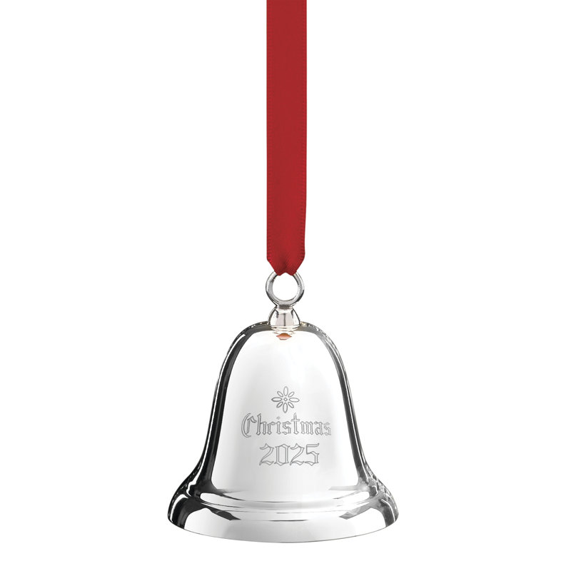 2025 Annual Christmas Bell Sterling Ornament